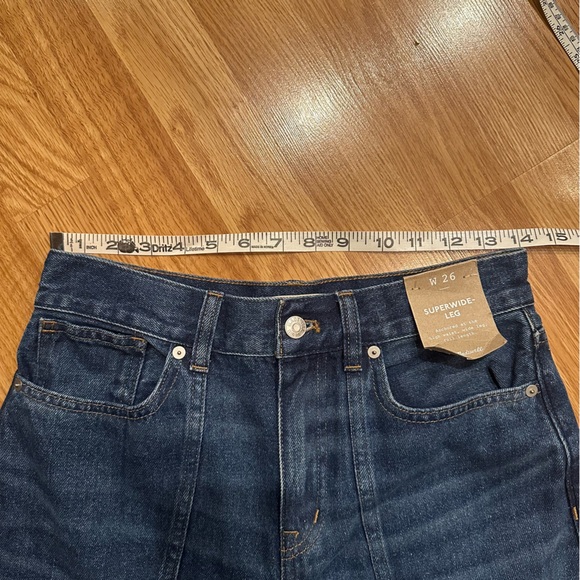 Madewell super wide leg high waist jeans - Picture 12 of 15